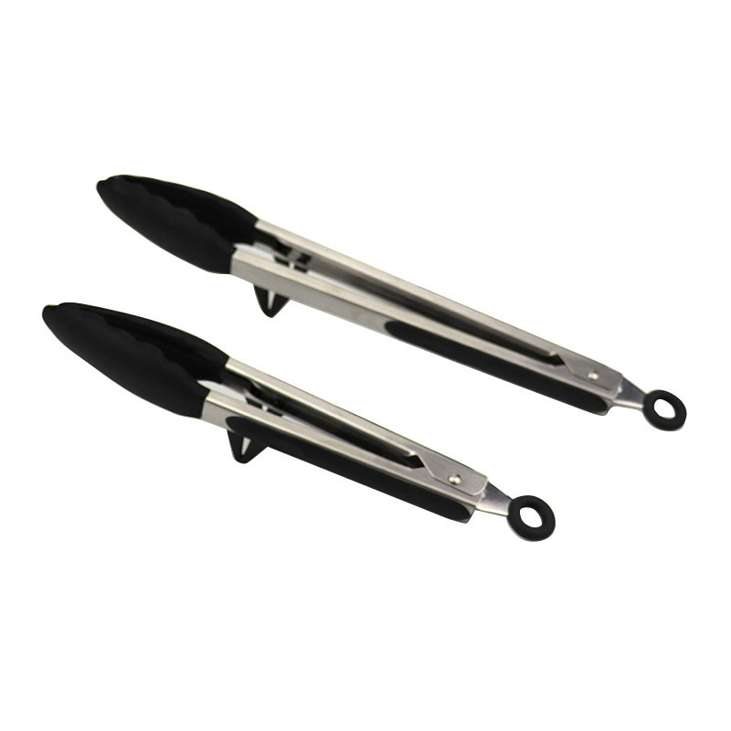 9“12” Bakgereedschap Siliconen voedseltangen Kookclip