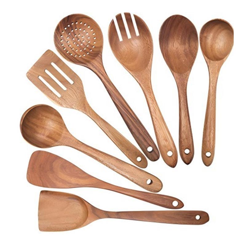 Acaciahout Schuimspaan Koken Turner Soeplepel Keukengerei Set